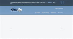 Desktop Screenshot of bluetipsoftware.com